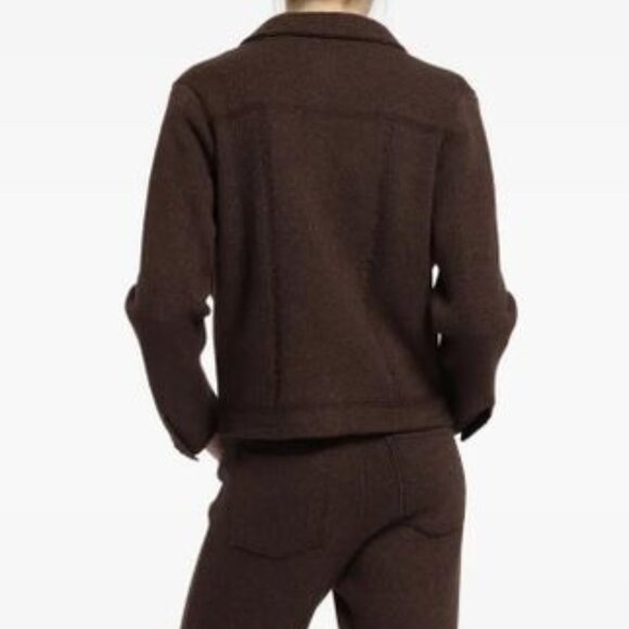 BARRIE Barrie Knitted Jacket - Brown - Picture 2 of 13